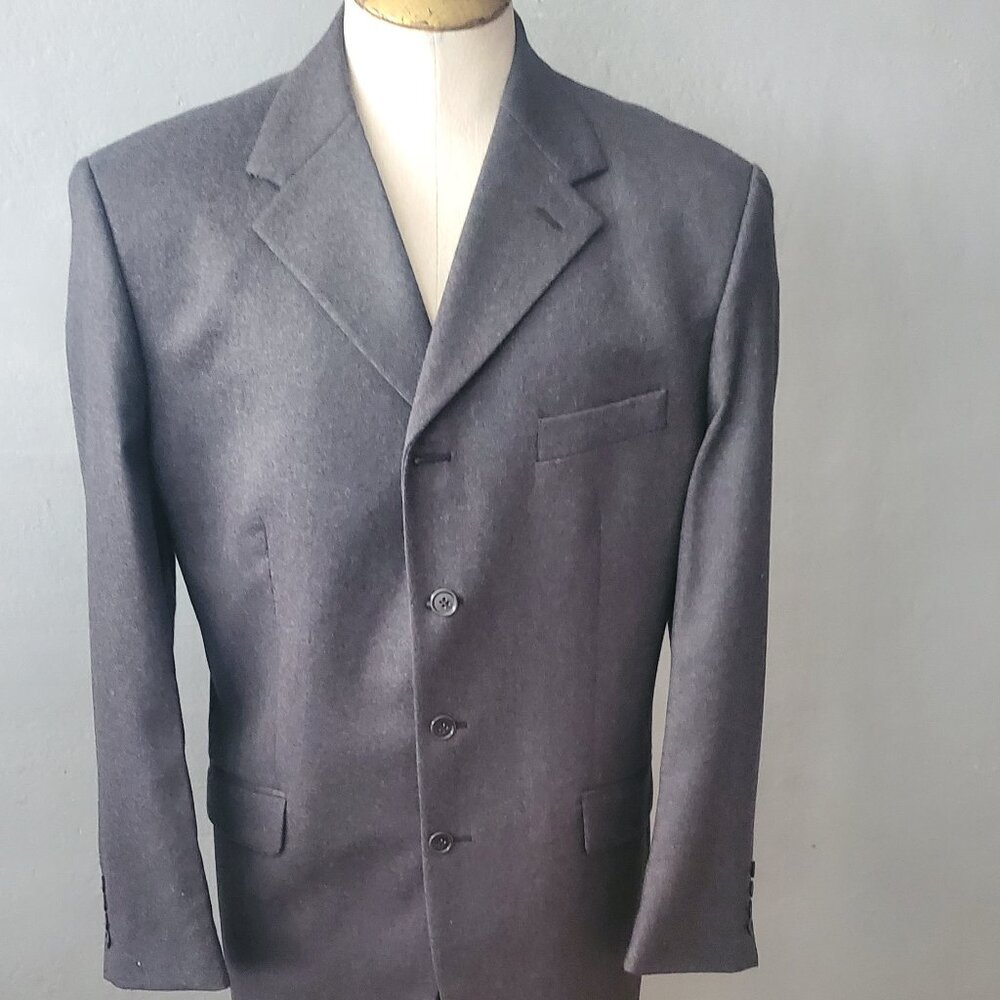 David Moss Collection Wool Cashmere Suit/ Size 42